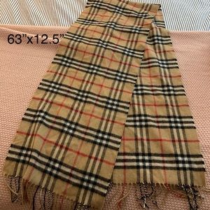 Burberry cashmere scarf